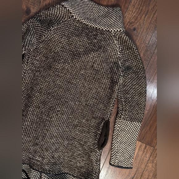 Simply Couture Sweater Women Large Chunky Knit Zipper Neck Open Front Cardigan - Picture 14 of 16